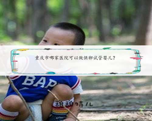 重庆市哪家医院可以做供卵试管婴儿？